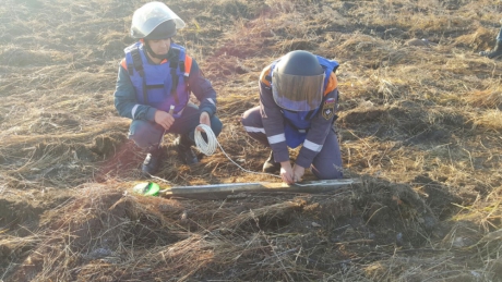 Пиротехники Амурского спасательного центра обезвредили в Приморье 100 килограммовую авиабомбу