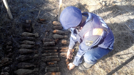 116 взрывоопасных предметов времен Великой Отечественной войны извлекли пиротехники Севастополя