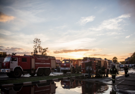 Пожар в торговом центре «Синдика» полностью ликвидирован