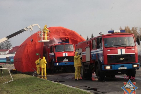 Спасатели Центра «Лидер» МЧС России приняли участие в учениях в Республике Беларусь