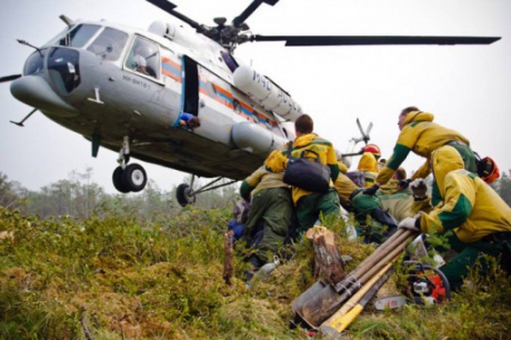 Авиационная группировка МЧС России в Приморском крае увеличена (видео)