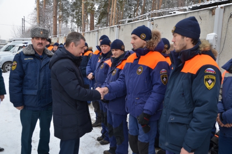 Заместитель главы МЧС России Владлен Аксёнов посетил с рабочей поездкой г. Екатеринбург