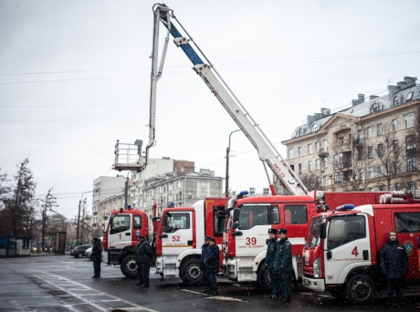 В пожарно-спасательных подразделениях Санкт-Петербурга 90% техники отечественного производства