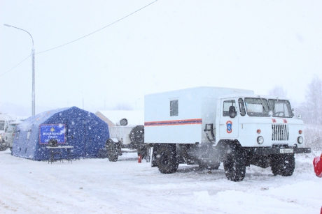 Почти 1300 пунктов обогрева и питания развернуты в регионах с экстремальными холодами