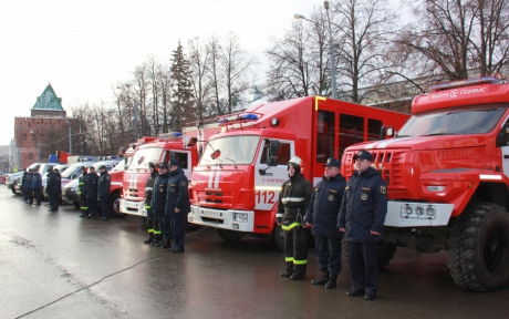 Новая техника поступила в пожарно-спасательные подразделения Нижегородской области