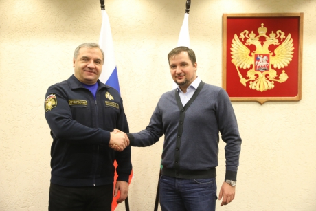 Министр Владимир Пучков провёл рабочую встречу с врио главы Ненецкого автономного округа Александром Цыбульским