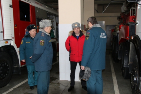 Заместитель Министра МЧС России Владлен Аксенов проверил готовность пожарно-спасательных подразделений Республики Татарстан в рамках подготовки к Чемпионату мира по футболу