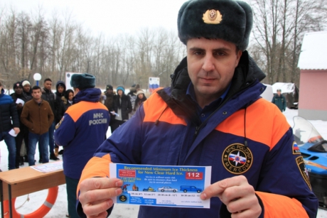 В Курске студенты-иностранцы учились спасать и спасаться