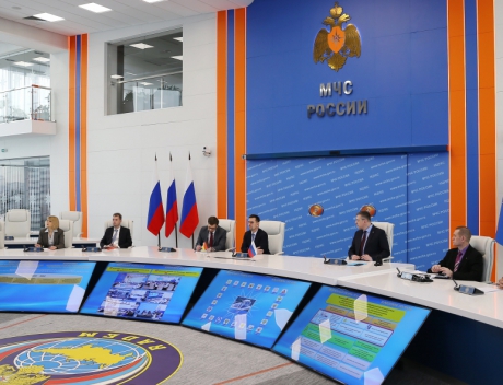 Делегация из Германии отметила высокий уровень готовности МЧС России к обеспечению безопасности Кубка мира по футболу