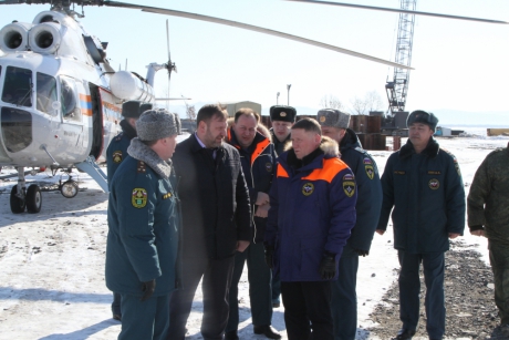 Заместитель министра Павел Барышев проверил готовность Еврейской автономной области к сезонным рискам