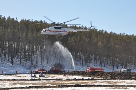 Подразделения РСЧС проводят совместные командно-штабные учения