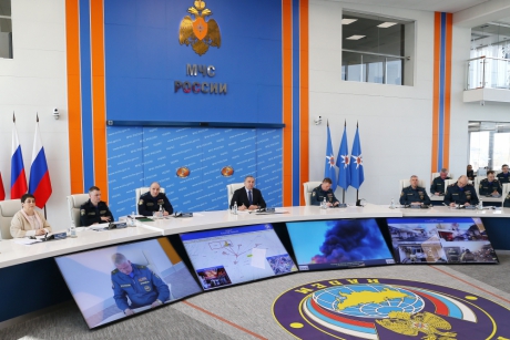 В МЧС России обсудили предварительные результаты проверок пожарной безопасности в торгово-развлекательных центрах и других объектах с массовым пребыванием людей