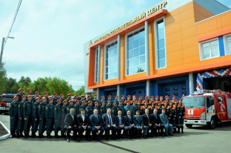 Первый заместитель министра Александр Чуприян открыл пожарно-спасательный центр МЧС России в Саранске