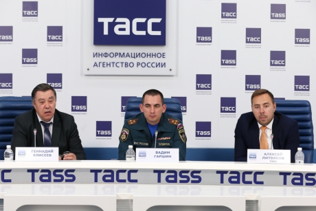 Вопросы оповещения и информирования населения России о чрезвычайных ситуациях обсуждалась на пресс-конференции (видео)