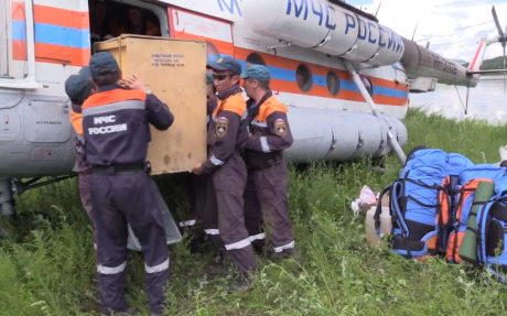 Авиация МЧС России своевременно доставляет спасателей в прогнозируемые к подтоплению населенные пункты Забайкалья