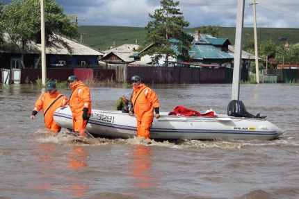 В Забайкальском крае уровень воды продолжает снижаться