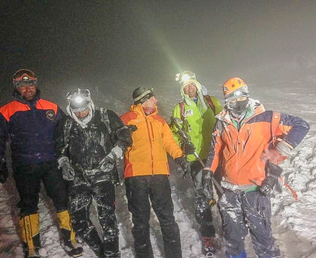 Спасенные на Эльбрусе польские туристы поблагодарили сотрудников МЧС России