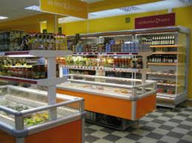 Торговое оборудование для продуктового магазина