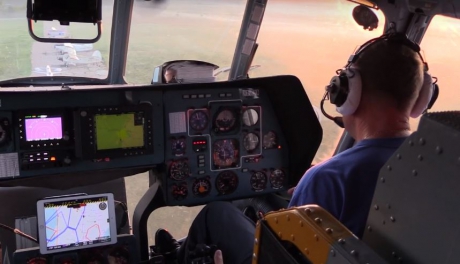 Авиация МЧС России задействована в тушении природного пожара в Республике Крым