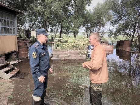 Паводковая обстановка в Хабаровском крае развивается согласно прогнозу