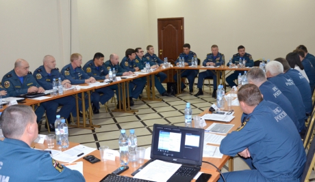 Заместитель министра Павел Барышев встретился с руководителями отрядов военизированных горноспасательных частей МЧС России Заместитель министра Павел Барышев встретился с руководителями отрядов военизированных горноспасательных частей МЧС России