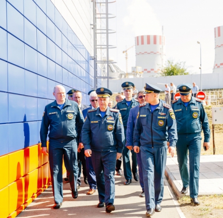 Первый замглавы МЧС России Александр Чуприян посетил с рабочей поездкой Нововоронежскую АЭС Первый замглавы МЧС России Александр Чуприян посетил с рабочей поездкой Нововоронежскую АЭС