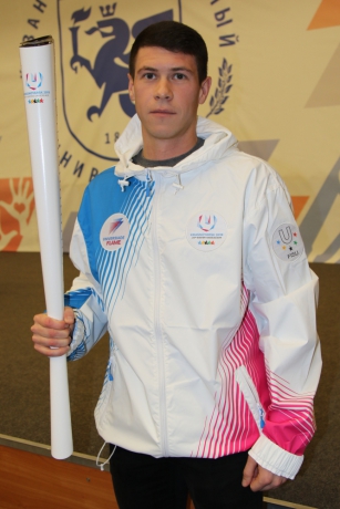 Этап эстафета факелоносцев XXIX Зимней универсиады 2019 проходит в Казани