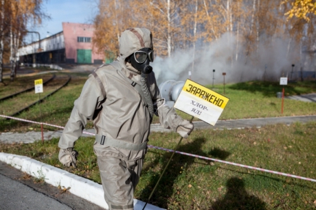 100-летний юбилей отмечают войска радиационной, химической и биологической защиты (РХБЗ)