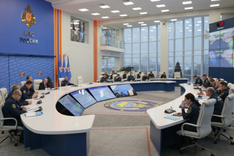 В МЧС России состоялось селекторное совещание под руководством первого заместителя министра Александра Чуприяна