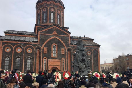 Представители МЧС России приняли участие в памятных мероприятиях в связи с 30-й годовщиной со дня Спитакского землетрясения