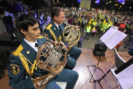 Всероссийский флешмоб «МЧС дарит музыку!»