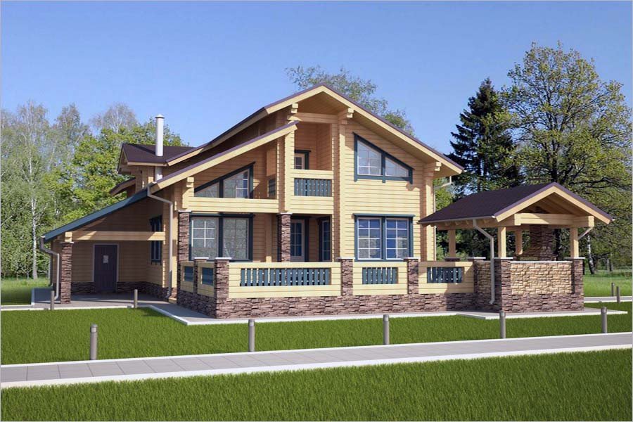 Проекты строительства каркасных домов