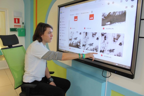 Томский старшеклассник рассказалп президенту Владимиру Путину о своем проекте по прогнозированию паводка