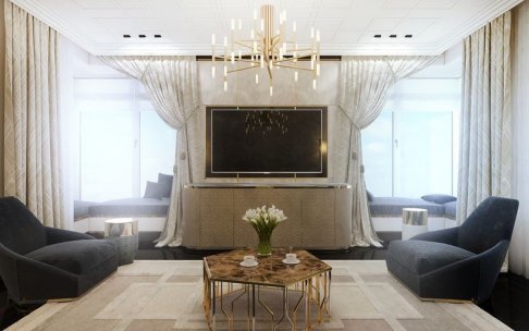 Поступательное искусство в создании уникальных интерьеров