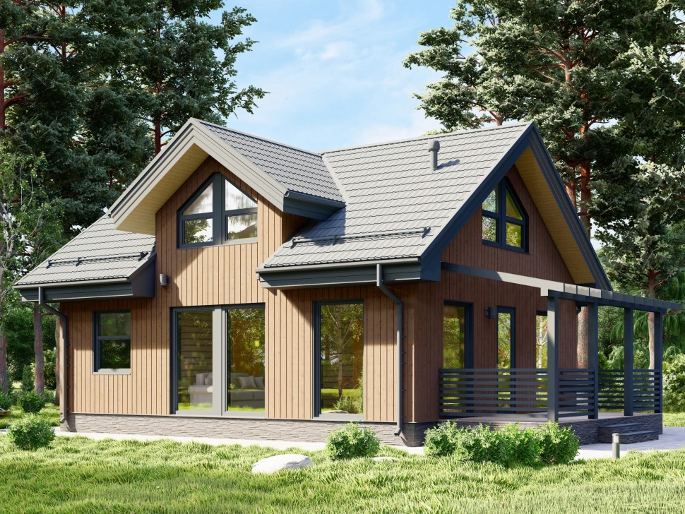 Как правильно разработать проект каркасного дома