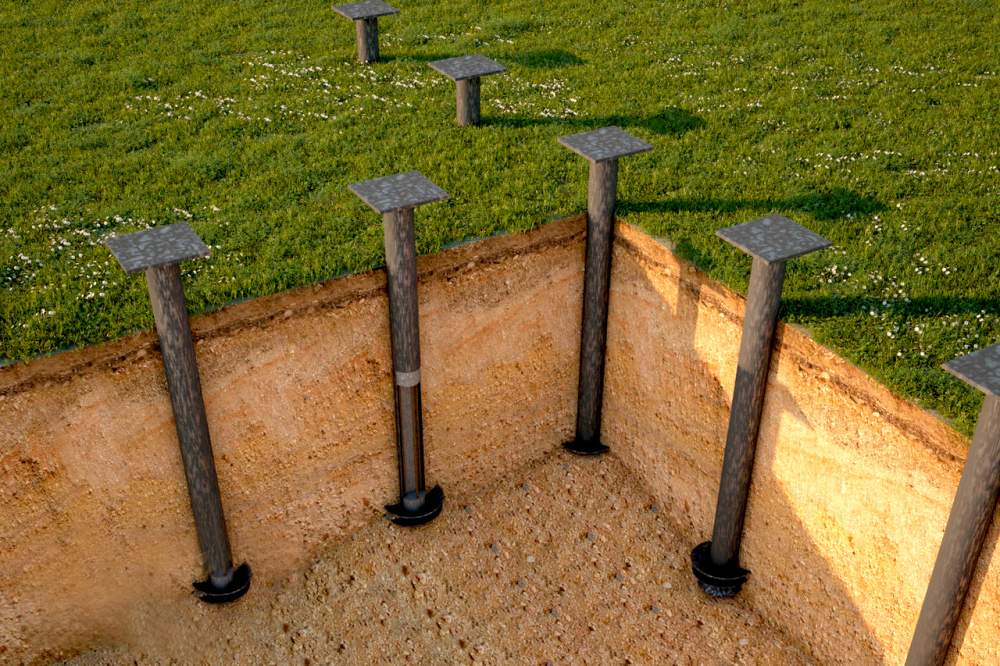 Преимущества свайно-винтового фундамента