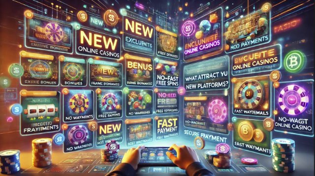 Актуальные интернет-казино: чем привлекают новые порталы?